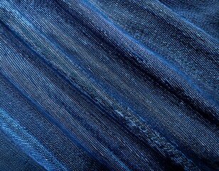 a distressed twill fabric texture background in faded navy blue the diagonal weave pattern with subtle fraying and aged characteristics adds depth and character perfect for vintage denim workwear