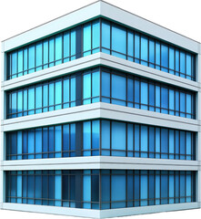 Obraz premium Modern Commercial Building Facade