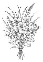 Whispers of Spring's Embrace AI Generated