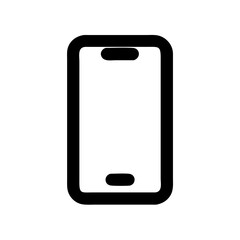 Smartphone mobile phone cellphone device gadget technology communication display screen icon vector design