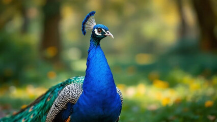 Obraz premium Peacock in the park