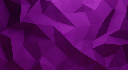 Obraz premium Abstract Purple Geometric Background - Stylish purple polygonal background, ideal for website banners, presentations, and designs. Modern and abstract