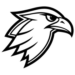 Obraz premium eagle head icon