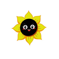 sun cartoon character