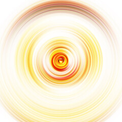 Colorful radial motion effect. Abstract rounded background. Color curves and sphere.