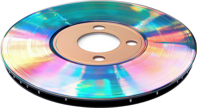 Colorful Iridescent Brake Disc