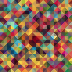 Colorful polygonal abstract background. Low poly effect. Polygon backdrop.