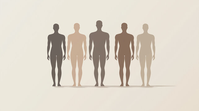 An eye-catching editorial-style photo six men deep in conversation, shirtless and casually drawn

or

six unshirts, deep in talk &ndash; a sketchy scene

these titles aim to convey the image of six men.