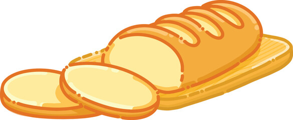 Vector Illustration of Various Bread Types – Hand-Drawn Line Art for Bakery and Food Design