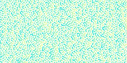 Reaction-diffusion or truing pattern Generative algorithm psychedelic background. Turing Abstract Pattern, suitable for any business. Abstract diffusion pattern with chaotic shapes.