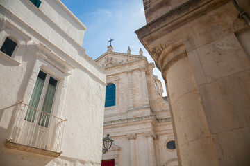 Mother church, Locorotondo, Apulia, Italy