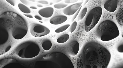 Abstract porous structure