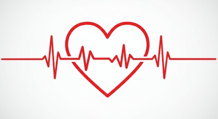 Heart rate monitor illustration