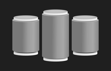 Empty podium vector illustration on clean background. Minimalist 3D stand perfect for product display, award ceremony, branding, or presentation mockups in modern graphic design.