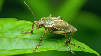 Fototapeta premium Hemiptera (True Bugs) - Includes stink bugs, aphids, and cicadas.