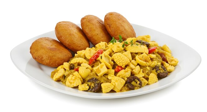 Authentic jamaican ackee and saltfish with fried dumplings recipe traditional caribbean breakfast food