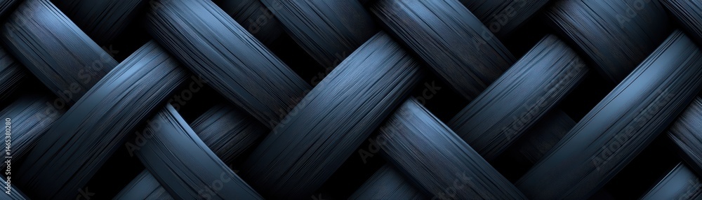 Poster dynamic diagonal lines, abstract blue and black background design for modern projects
