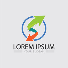 Modern Arrow Symbol Icon for Branding