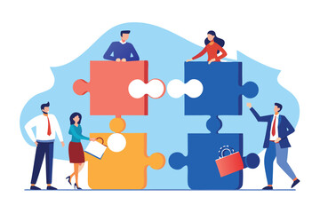 
 Save to Library
 Download Preview
 Preview Crop
 Find Similar
 
File #:  1346121194
Business Job Interview concept. Vector cartoon illustration of a man in a suit and a woman at a desk shaking hands