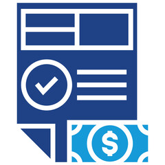 Payment Receipt Icon