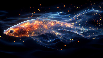 Epic cosmic galaxy with glowing nebula and stars, deep space universe background, science fiction astronomy concept, infinite cosmos, futuristic and mystical atmosphere