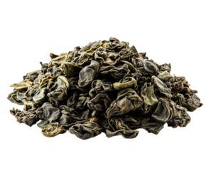 Brewing oolong tea leaves kitchen food isolated on transparent background