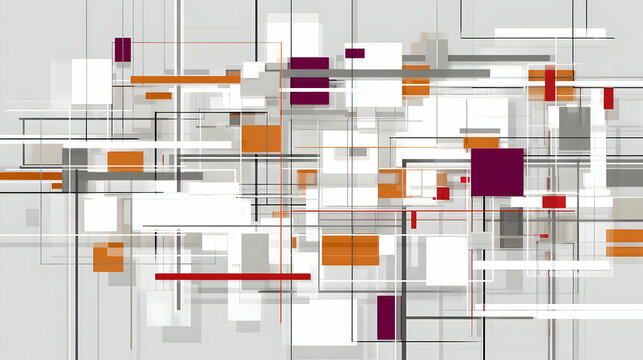 background with layered transparent rectangles in bold colors