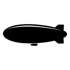 Classic Airship Illustration Depicting Vintage Transportation and Nostalgic Aviation Design