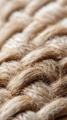 Fototapeta premium Rugged, intertwined hemp strands evoke natures resilience, embodying Eco Week spirit and traditional craft of Lughnasadh