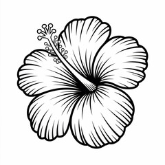 Obraz premium A simple black outline drawing of a laurel wreath on a plain white background illustration art
