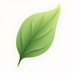 Fototapeta premium Vector style illustration of a leaf