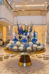  Beautiful flowers growing in the autumn garden