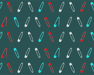 Safety pins pattern