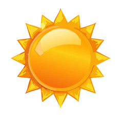 sun vector icon