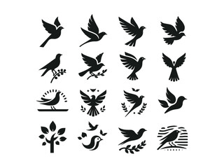Bird Vector Icon Pack