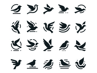 Bird Vector Icon Pack
