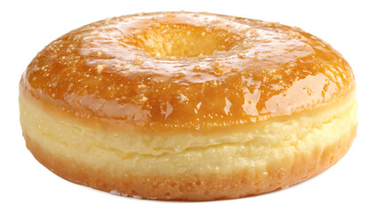 donut on white background