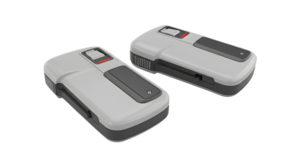 Gray Gadget PNG Transparent, White Background