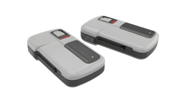 Gray Gadget PNG Transparent, White Background