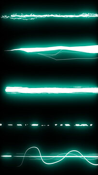 Glowing Energy Stream Effect Overlay