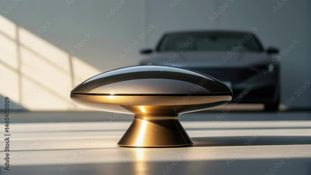 Aufkleber  sunlight glimmers off the surfaces illustrating both functionality and aesthetic form.