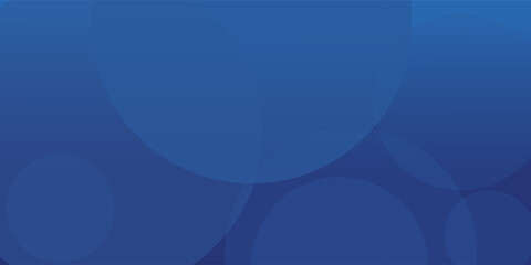 Fototapeta premium Abstract blue background with circles. Vector illustration