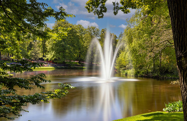 Naklejka premium Springbrunnen