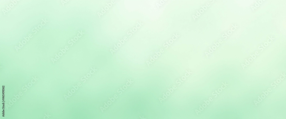 Poster serene gradient of pale green offers a calming and refreshing abstract visual