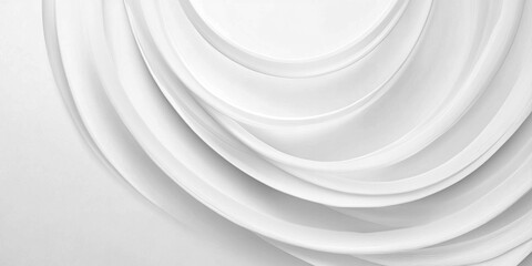 Fototapeta premium White waves background