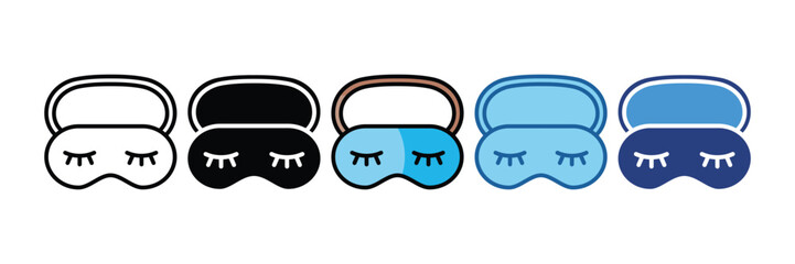 Eye Mask  Icon Element For Design