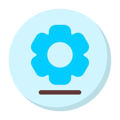 Gear Flat Octicon Icon