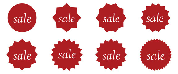 best offer, tags, sticker, red, icons, sale, promotion, vector
