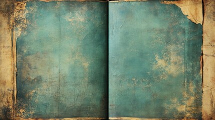 A vintage photo album background with a slightly yellowed frame and faded corners 