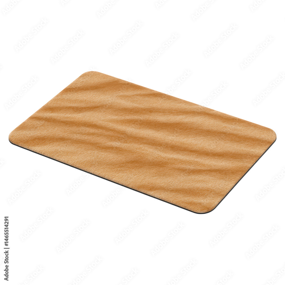 Poster smooth tan surface with subtle texture for background or design, isolated on transparent background.